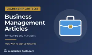 business management articles hero: a briefcase with a gold clasp
