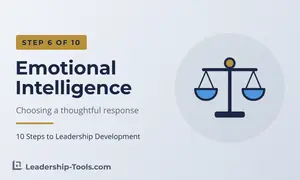 step 6 emotional intelligence hero: a balance scale
