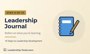 step 9 leadership journal hero: a spiral notebook with a pen
