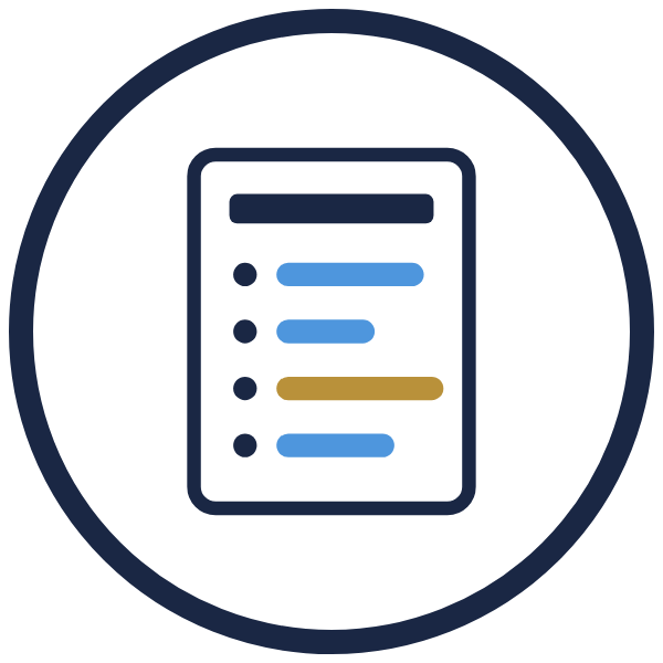 team building lesson plan icon: a session agenda with timed blocks