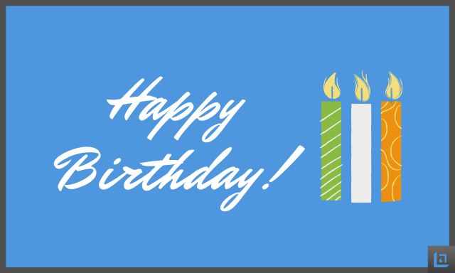 Happy Birthday card