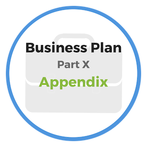 business plan appendix