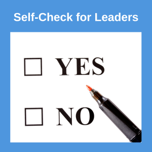 self check question for leaders with fear of failure