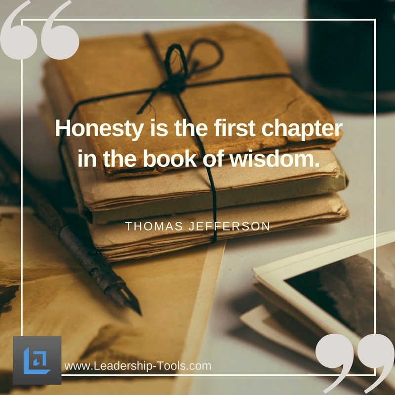 Quotes For Integrity And Honesty - Man Quote