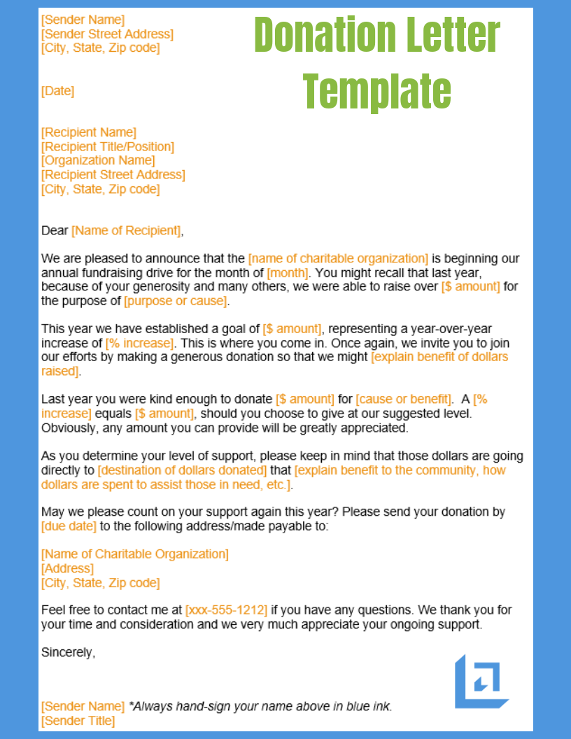 how to write a fundraising letter sample