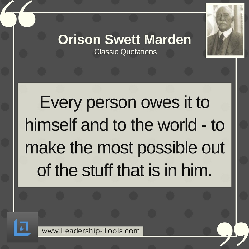 orison marden quotes